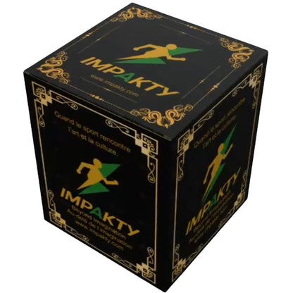 Coffret Cadeau IMPAKTY – Ballon de football taille 5 (Édition spéciale Afrique) CAN2025 MAROC